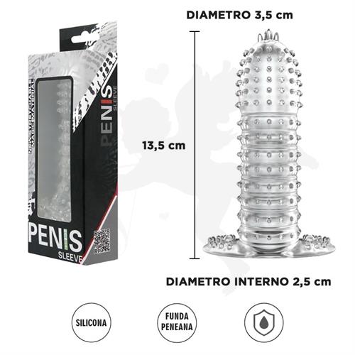 Funda para pene estimuladora vaginal